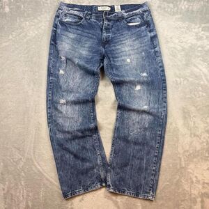 Akademiks Men's Blue and Navy Jeans